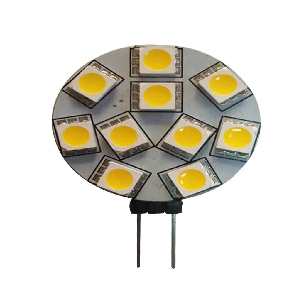 1 шт. 5050 G4 Светодиодный светильник 10-SMD 10-30 в экологически чистый длительный срок