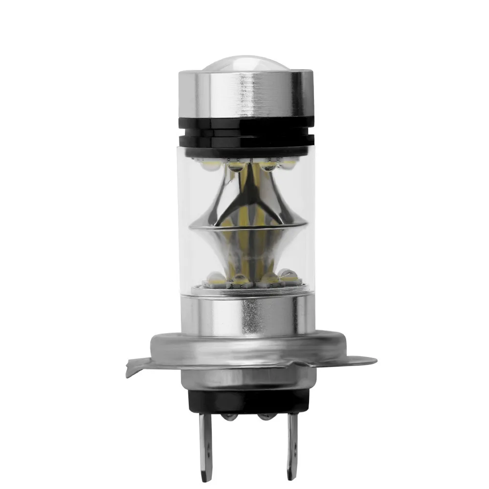 1 Pcs H1 H3 H4 H7 H8 H11 LED 100W 20LED 9005 9006 Super Bright Fog Headlight Light Bulb Car Head Lamp Source 12V | Автомобили и