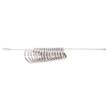

New Zinc Alloy Finger Ring Sizer Gauge Jeweler Sizing Tool US Size: 1-13