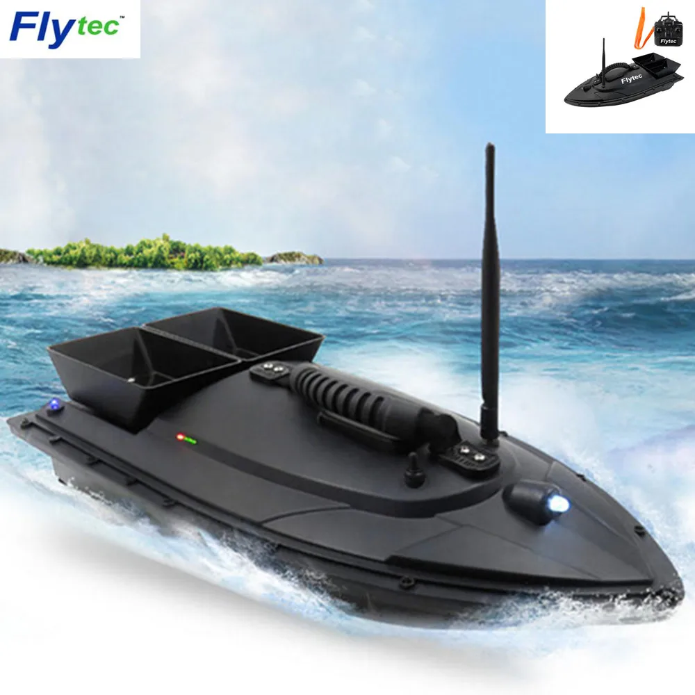 Flytec 2011 5 рыболовный инструмент умный RC приманка лодка игрушка двойной мотор