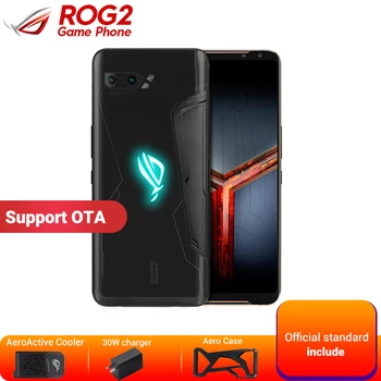 

Asus ROG Phone 2 12GB 1TB Gaming Smartphone Asus ROG Phone II ZS660KL 6.59" Snapdragon 855+ 6000mAh 48MP NFC Game Mobile Phone
