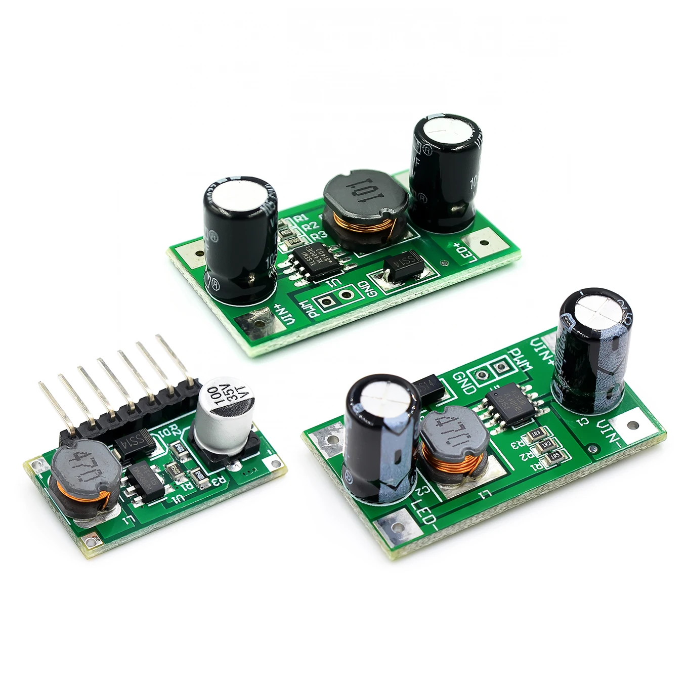 5PCS 3W 5-35V LED Driver 700mA PWM Dimming DC to DC Step-down Constant Current 