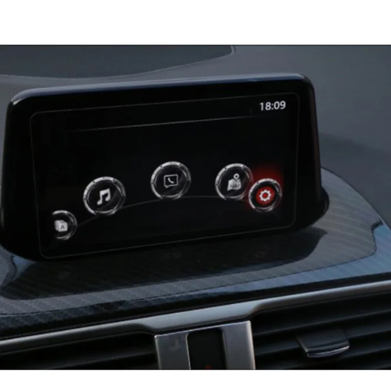 Для Mazda 3 AXELA хэтчбек седан ABS Авто Стайлинг приборная панель навигация gps дисплей экран рамка Крышка отделка