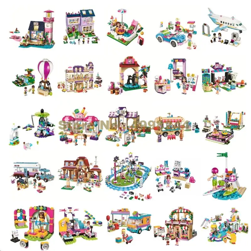 Girl Lighthouse House Car Jet Room Amusement Park Shop Van Club Roller Coaster Pizzeria Pool Pet Toy | Игрушки и хобби