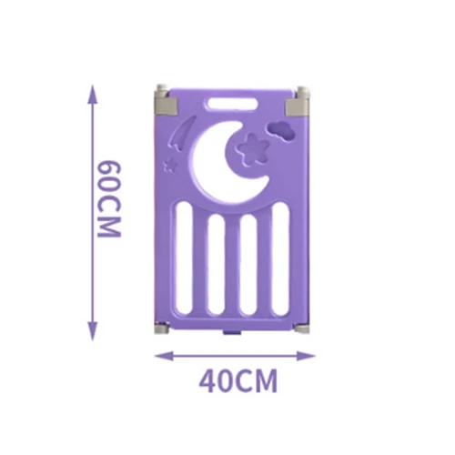 1pcs Purple Fence Детский манеж для детский бассейн для игры в мяч для новорожденного ребенка забор Манеж для детских игр детский манеж Детская безопасность защита ребенка M024 - Цвет: 1pcs Purple Fence