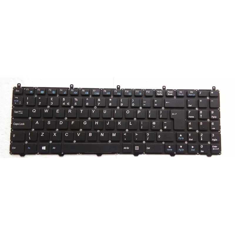 Teclado para Dns Reino Unido Gzeele Clevo W650srh W655 W650sr W650sc R650sj W6500 W650sj W655sc W650sh Mp-12n76su-4301 W650 - Imagem 2