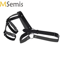 Мужской Жгут Связывание гибкий кожаный жгут мужчины в клетку одно плечо ремень нагрудный ремень для тела ремень панк фетиш гей БДСМ бондаж