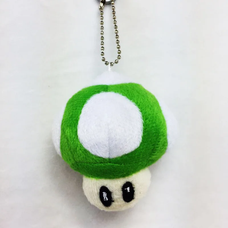10 цветов Luma Гриб брелок мягкий 5 см Luigi Плюшевые игрушки куклы - Цвет: Flowerpot