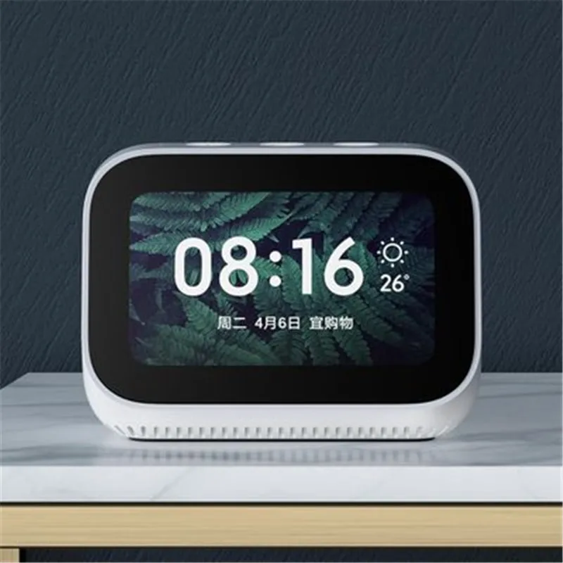 Xiaomi AI Face сенсорный экран Bluetooth 5,0 динамик цифровой дисплей Будильник WiFi умное подключение