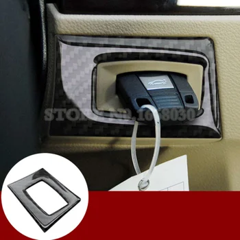 

Carbon Fiber Console Key Hole Frame Cover For BMW 3 Series E90 E92 2005-2012 1pcs