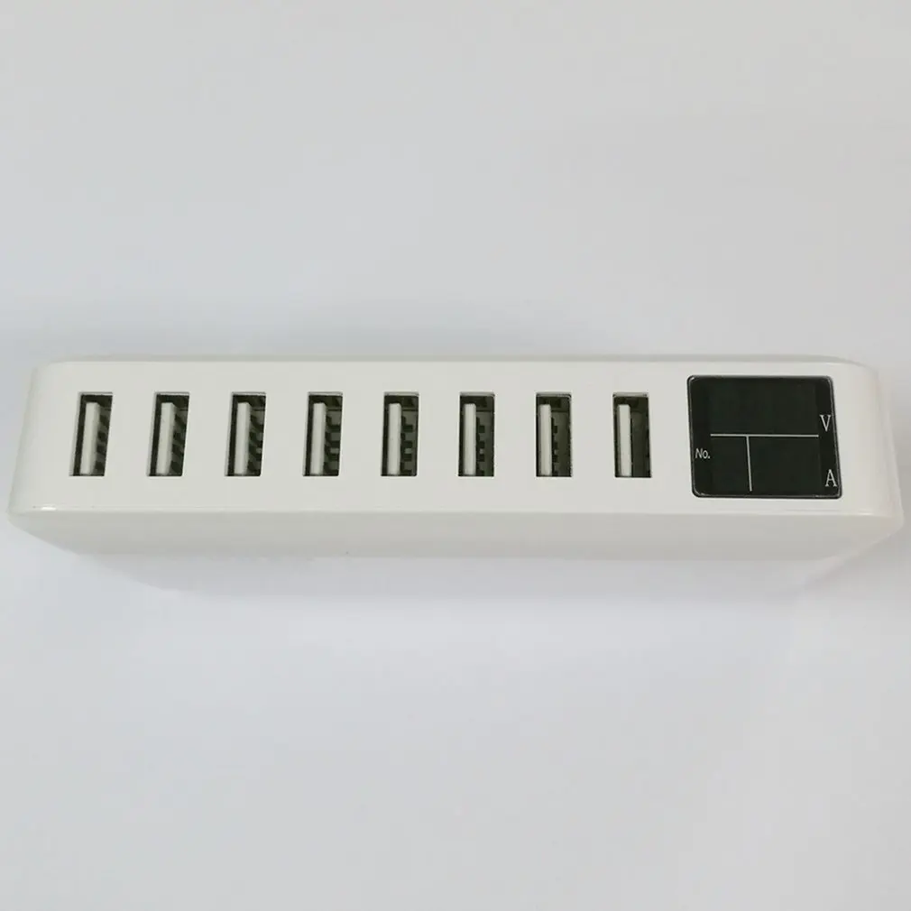 Восемь портов USB зарядное устройство адаптер питания 5 В 2.1a зарядная станция Настольный для iPhone iPad Mini huawei Mi DV aC