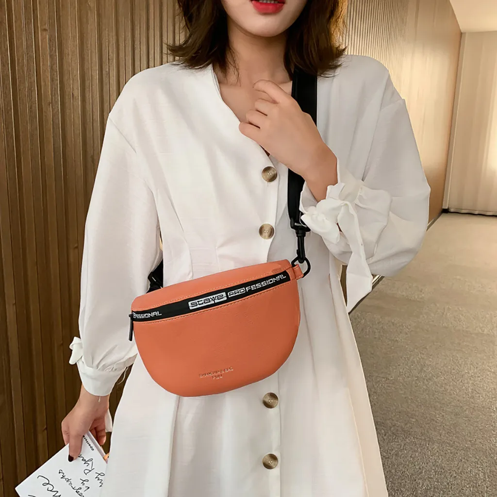 Поясная Сумка Женская поясная сумка Джокер простая нагрудная сумка кошелек уличная сумка поясная сумка для женщин Heuptas# T2G