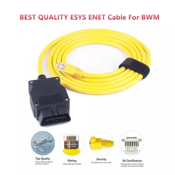 

ESYS ENET Cable For BMW F-serie Refresh Hidden Data E-SYS ICOM Coding ECU Programmer OBD OBD2 Scanner Car Diagnostic Auto Tool