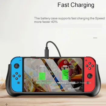 

For Switch Nintendo 10000mAh Battery Charge Case Battery Case for Switch Power Bank External Charging Battery Case for Switch