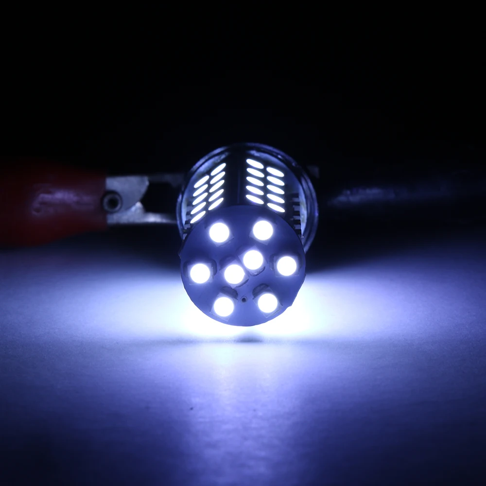 1 шт. 3157 68 SMD Автомобильный светодиодный стоп светильник лампы 6000K белый запасной
