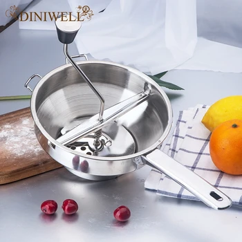 

Stainless Steel Good Grips Food Mill Cookware For Mashing Straining Grating Fruits Vegetables Mashed Potatoes Kitchen Tools