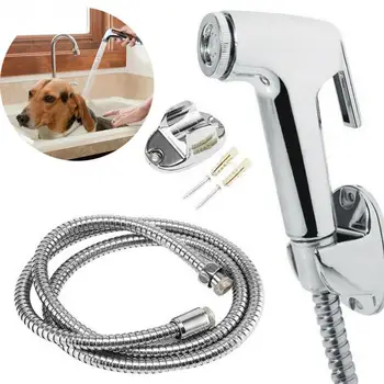 

ABS Cleaning Bidet Sprayer Set Accessories Car Hand Held Pet Toilet Bathroom Shower Diaper Home Wash Hose Holder