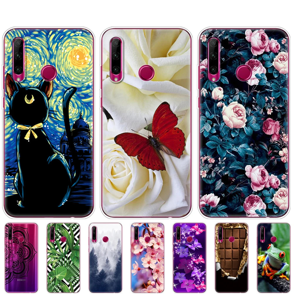 Für Honor 10i Fall Honor 10i HRY-LX1T Fall stoßstange weicher Silikon tpu Rückseitige Abdeckung Telefon Für Huawei Ehre 10i Honor10i 10 ich 6,21 zoll