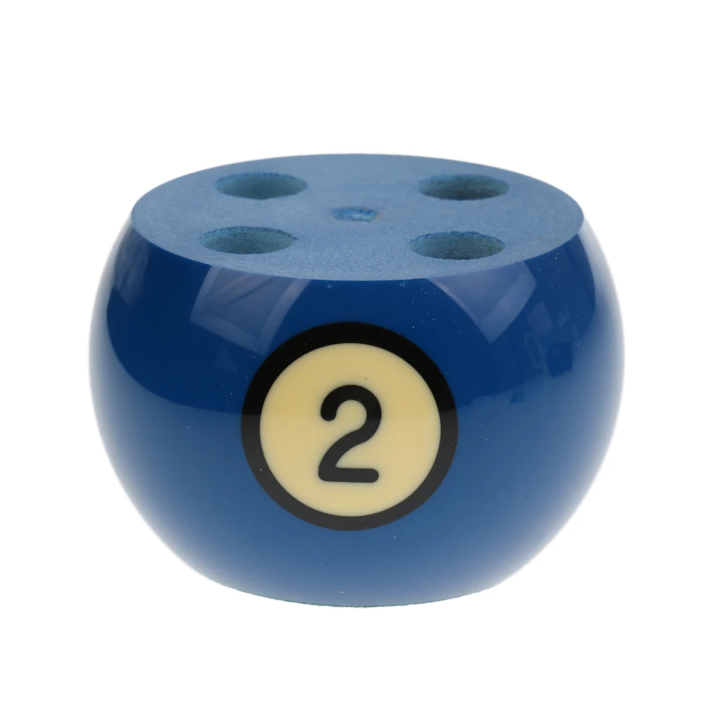 High Quality Resin Billiard Ball Pen Holder Pen Rack Office Supply - Send by Random