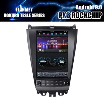 

Tesla Style Android 9.0 4+64GB Car Audio GPS Navigation For Honda Accord 7 2003-2007 Car Head Unit Multimedia Player Auto Radio
