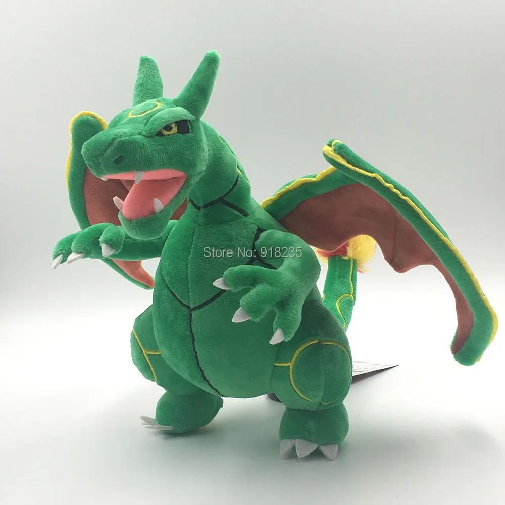 10/лот Charizard Rayquaza 25 см плюшевые куклы мягкие лучшие подарочные мягкие игрушки