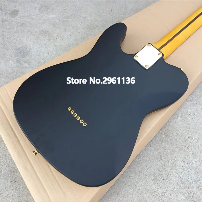Высококачественная электрогитара, TL стиль, корпус липы с кленовой шеей ...
