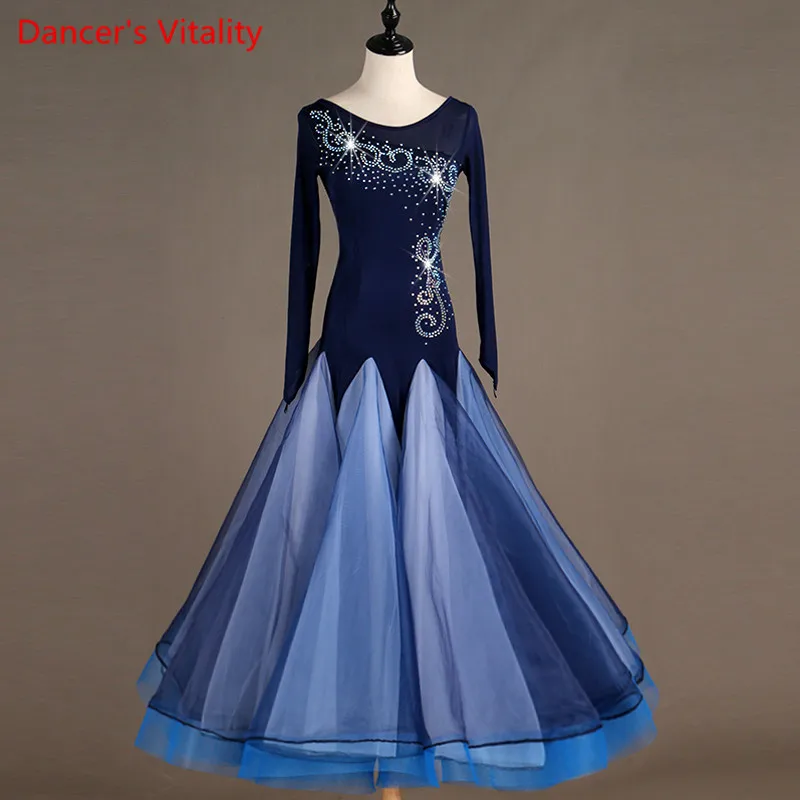 Women's Dresses Ball Gown Ballroom Dance Pattern Dance Competition