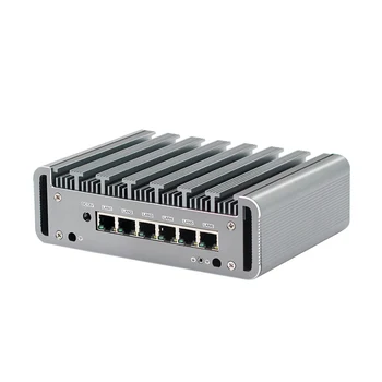 

Mini pc Celeron 3865U Nano Fanless Computer 6 Ethernet Ubuntu Fanless PC 6 LAN Pfsense VPN Firewall Router