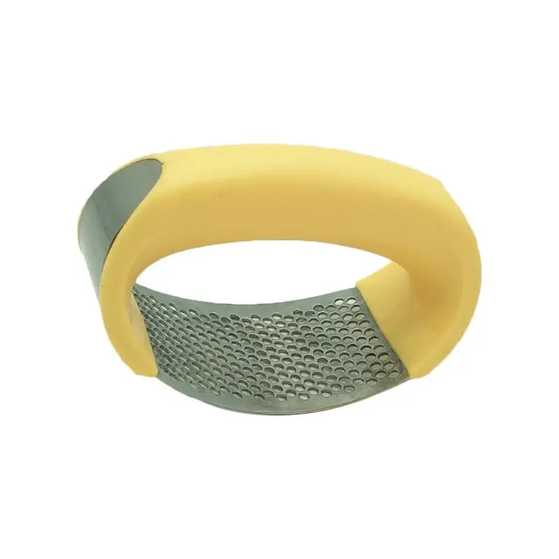 1 шт. Нержавеющая сталь чеснок прессы ручной чесночница измельчения чеснока инструменты кривой инструмент для фруктов и овощей, домашний Кухня гаджеты