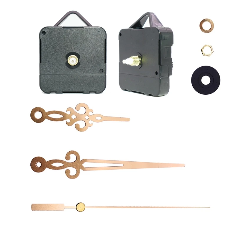 Quartz Wall Clock Movement Mechanism with Gold Hands Battery Operated DIY Repair | Дом и сад