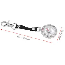 Винтажный цинковый сплав брелок Портативный мини компас брелок для кемпинга на открытом воздухе Туризм выживания запасные части FDX99