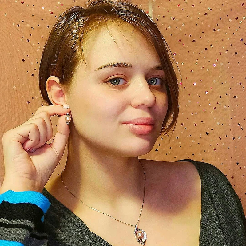 Женский набор из настоящего пресноводного натурального жемчуга, свадебное ожерелье и серьги из серебра 925 пробы, Подарок на годовщину
