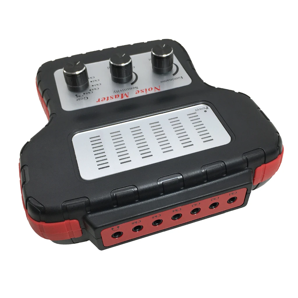 Car Noise Detector Six-Channel Automotive Noise Finder Cylinder Stethoscope Diagnostic Tool Engine Cylinder Noise Tester Device Car Noise Detector Six-Channel Automotive Noise Finder Cylinder Stethoscope Diagnostic Tool Engine Cylinder Noise Tester Device