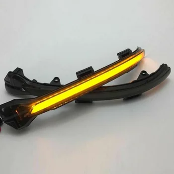 

2pcs Rearview Turn Signal For Golf 7 MK7 R GTE GTD LED Indicator Exterior Yellow Direct replacement