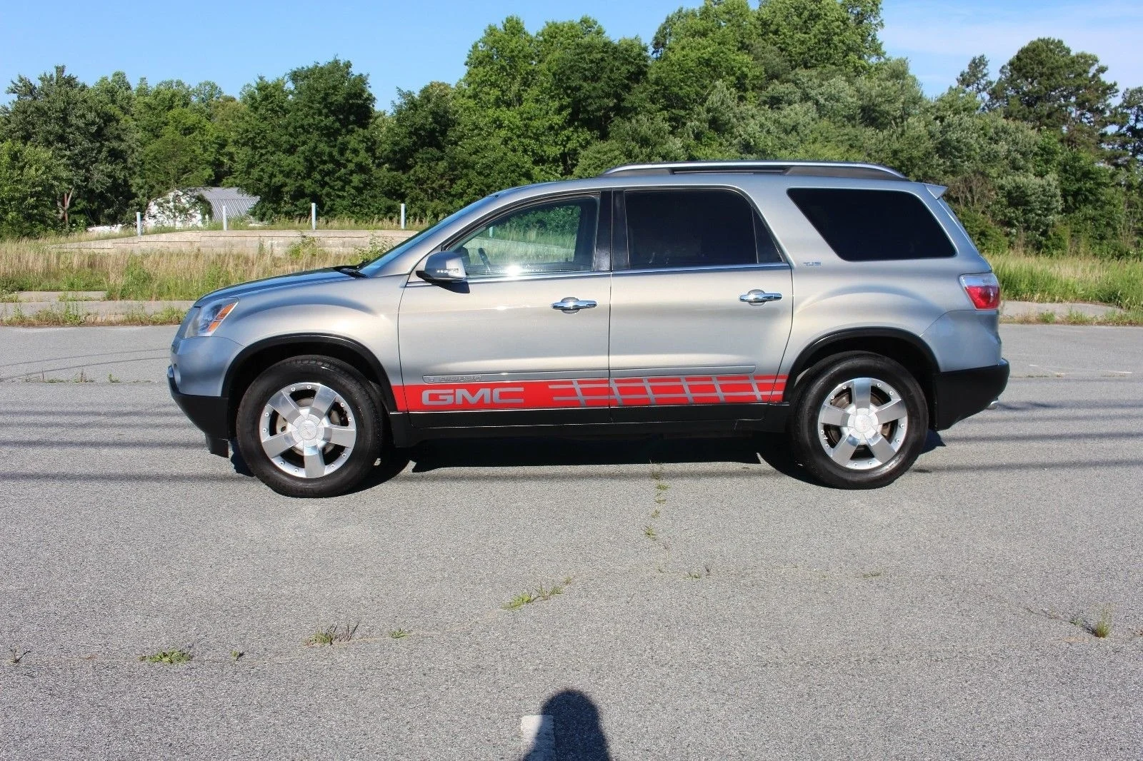 Для 2x97," многоцветная графическая местность Acadia Yukon Автомобильная наклеяка на гоночный автомобиль наклейка