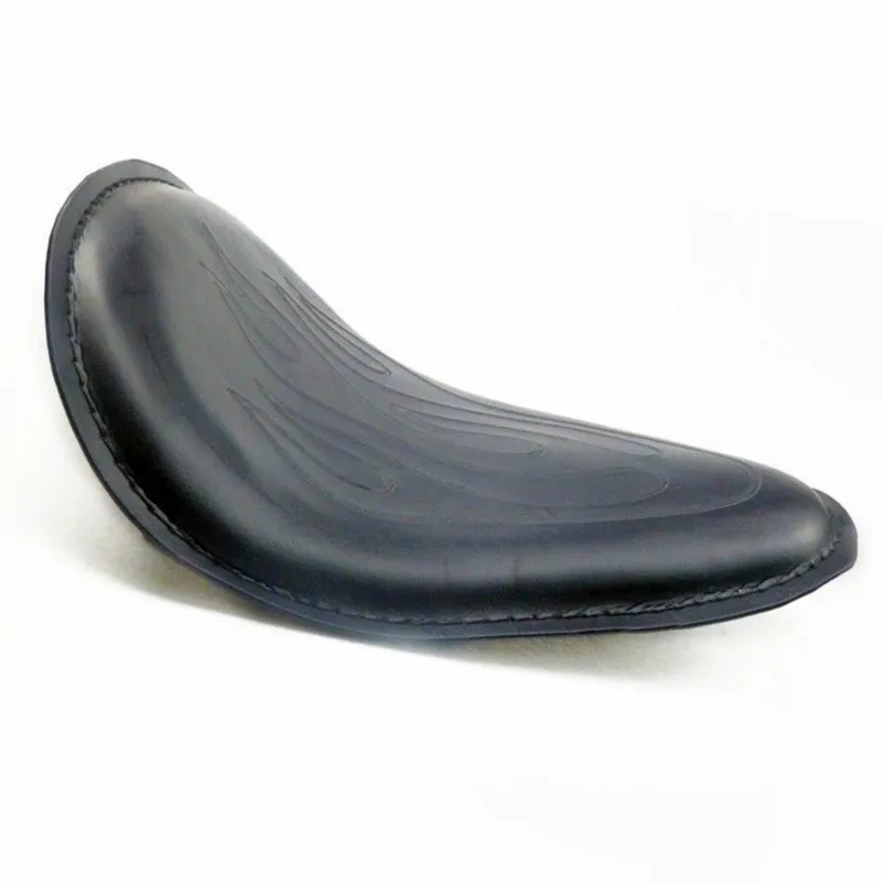 

Black Flame Solo Seat For Harley Sportster Honda Suzuki Yamaha Cruiser Chopper