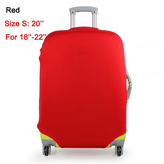 Портативный Дорожный Чехол для чемодана защитный чехол Чехол тележка Пылезащитная крышка из устойчивого к царапинам стекла Эластичность для 18-30 дюймов - Color: Beige