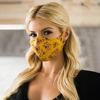 

1pc Print In Stock Black Mouth Face Mask Unisex Cotton Face Mask Anime For Cycling Camp Mouth-muffle Washable Reusable Mask