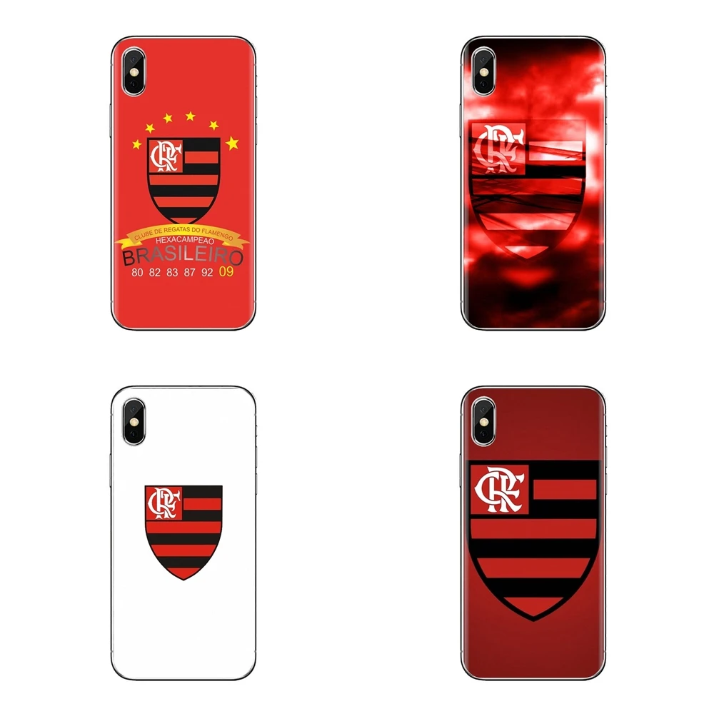 Clube de regatas do flamengo логотип для htc один U11 U12 X9 M7 M8 A9 M9 M10 E9 Plus Desire 630 530 626 628 816 820 830 мешок TPU
