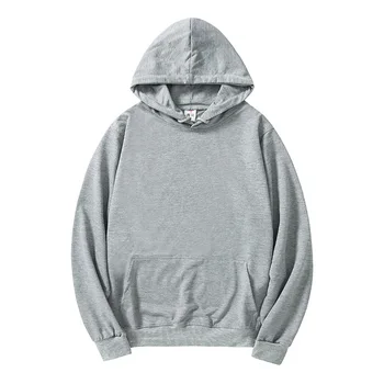 

Gray Autumn Men Jumper Tracksuit Pullover Oversize 3xl 4xl Casual Hooded Sweatshirt Coat Loose Winter Warm Top-clothing Outwear