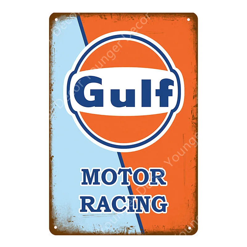Vintage Alba Lube Motor Oil Metal Signs Power Lube Gasoline Garage Decor Ampol NGK Spark Plugs Art Poster Wall Plaque YI-142 - Цвет: YD6620AI