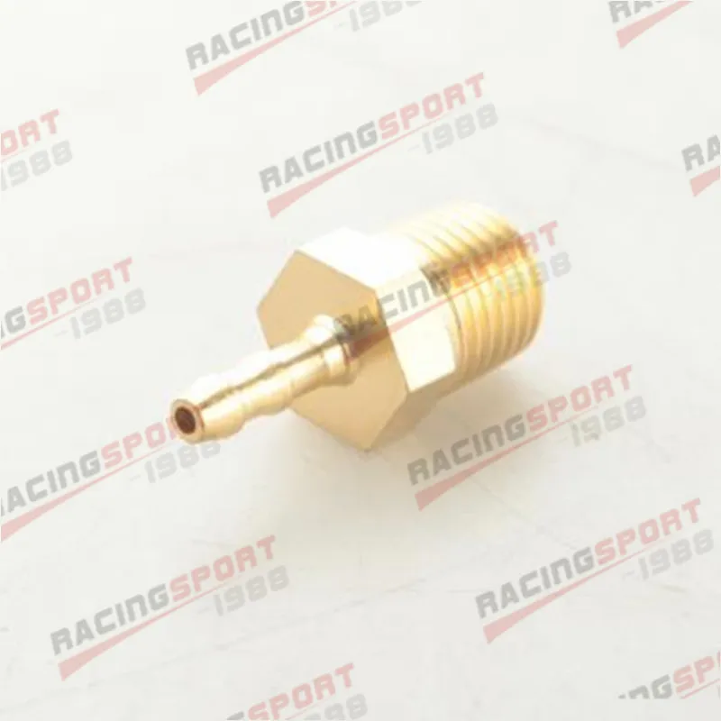 1/8 ''1/4'' 3/8 ''1/2" NPT до 4 мм 6 мм 8 мм колючая Латунная Труба для шланга - Цвет: 1-4NPT To 4mm Straig