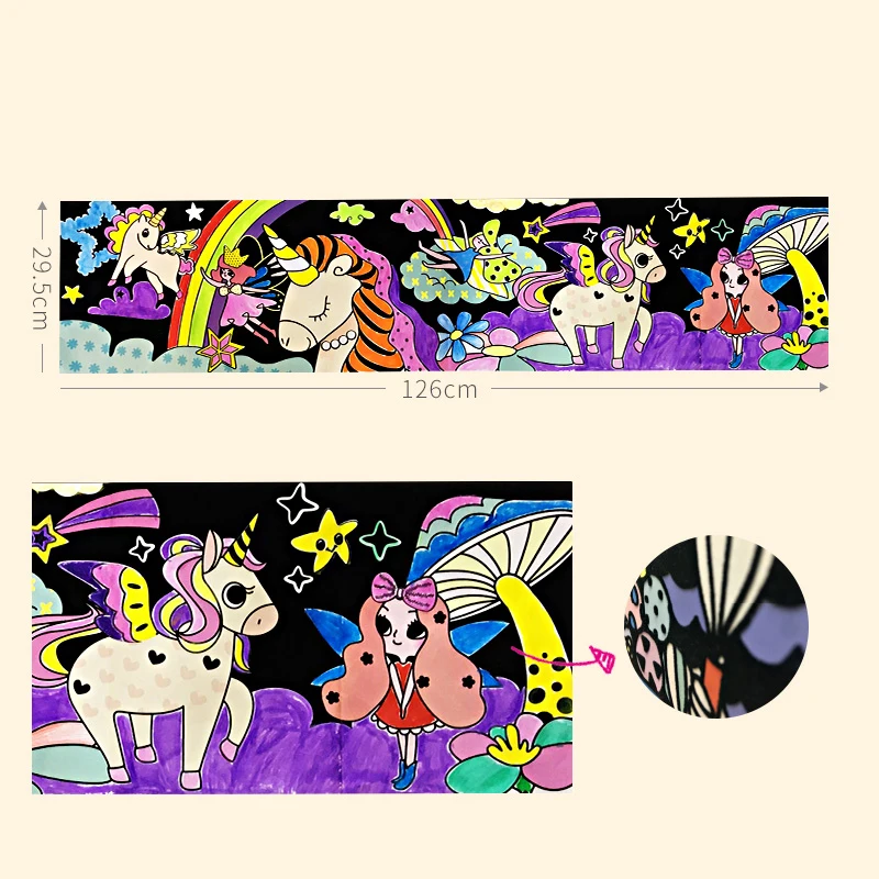 Papel De Terciopelo Para Colorear 3d Libro Para Colorear Dibujo