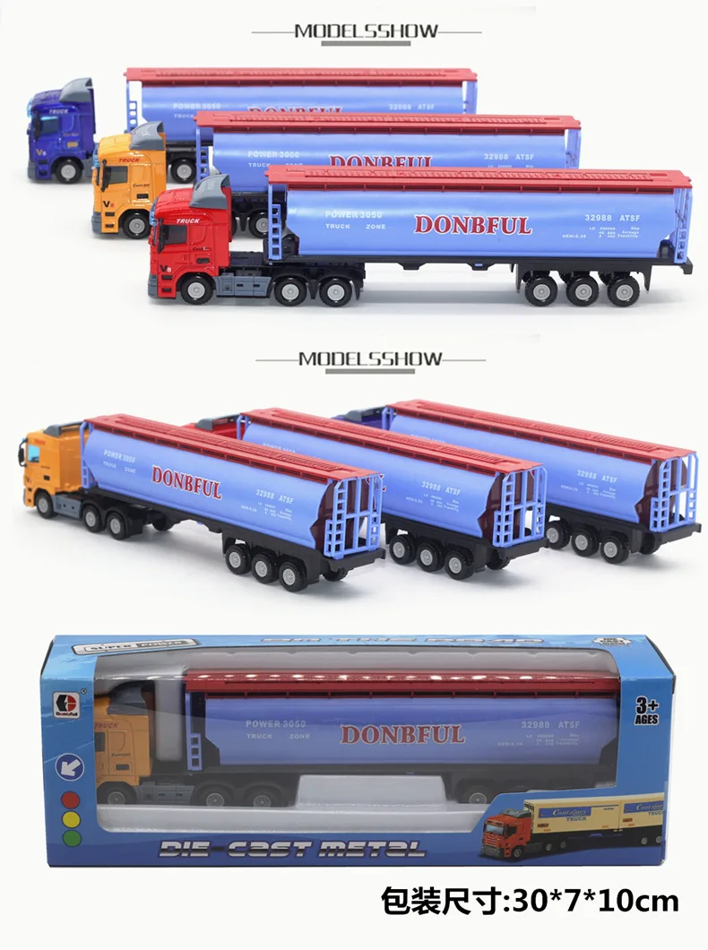 1: 48 6-Европейский Стиль грузовых Игрушечная модель грузовика Scania модель контейнер из сплава Модель автомобиля