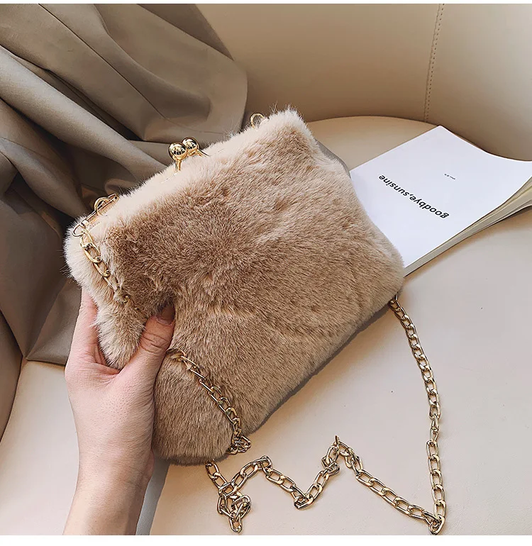 Solid Women's Shoulder Bag Female Handbag Small Totes Designer Messenger Fashion Chain Hasp Leopard Clutch New Women Bags