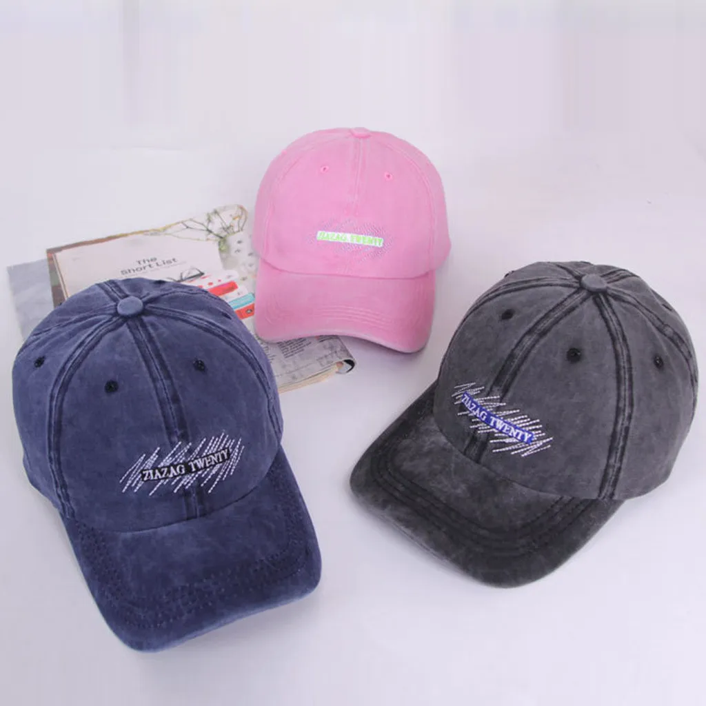 Мужская и женская модная повседневная ковбойская шляпа с вышитыми буквами, летняя кепка, фирменная бейсболка для мужчин и женщин, кепка для папы, бейсболки