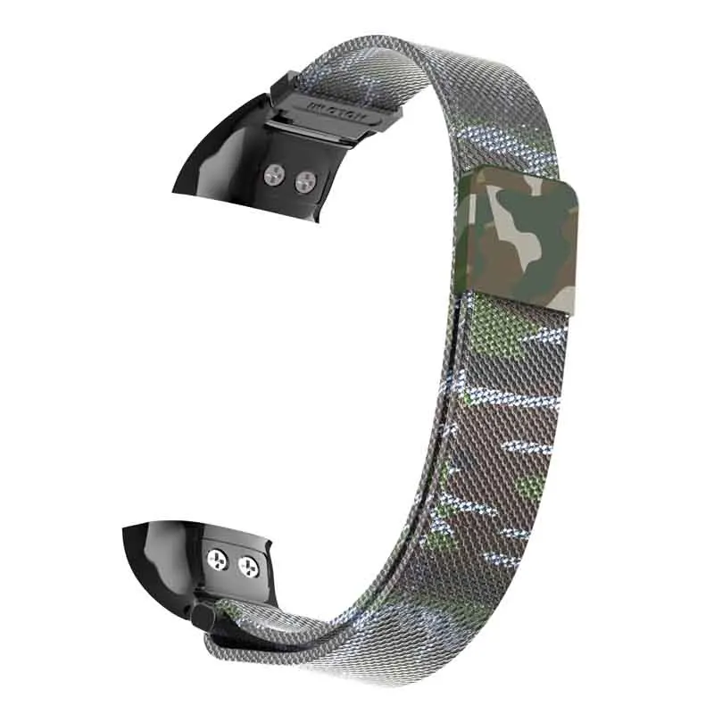 Color 2 Металлическое запястье для huawei Honor Band 4 5 ремешок фитнес-браслет магнитный браслет Correa Pulsera для наручных часов спортивные часы ремень аксессуары - Цвет: Color 2
