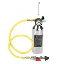 1L система кондиционирования воздуха, набор для пушек для системы r12, r134a, r404 и r22 a/c, аксессуары для электроинструмента