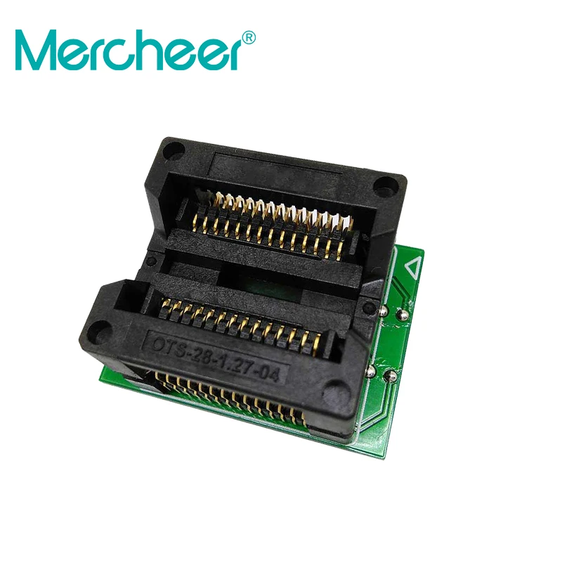 Тестовый чип SOIC28 SOIC 28 SOP28-DIP28 переходник для программатора ширина корпуса 7 5 мм