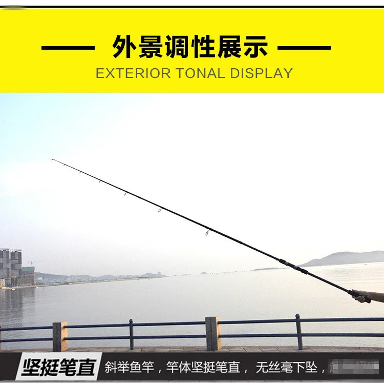 3.3/3.6M carbon SURF ROD 3 sections insertion fishing rod sea rod distance throwing hard CARP rod